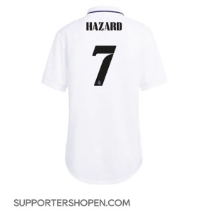 Real Madrid Eden Hazard #7 Hemma Matchtröja Dam 2022-23 Kortärmad